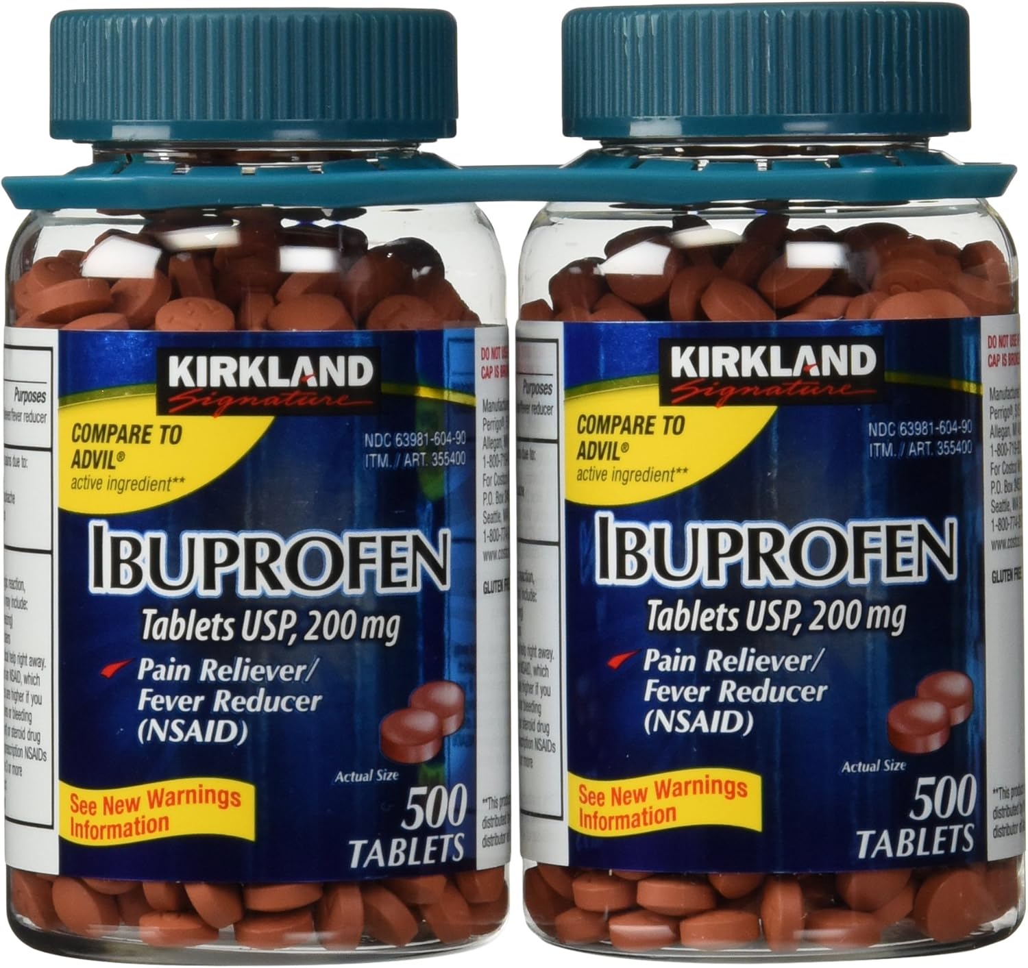 USP Ibuprofen, 200 Mg, 500 Tablets (Pack of 2): Health & Personal Care