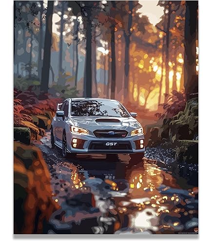 Amazon.com: Inspirational Wall Art Co. - Zippy | Subaru WRX STI