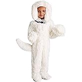 Fun Costumes Shaggy Sheep Dog Toddler Costume - Hooded Jumpsuit with Attached Mitts and Foot Covers