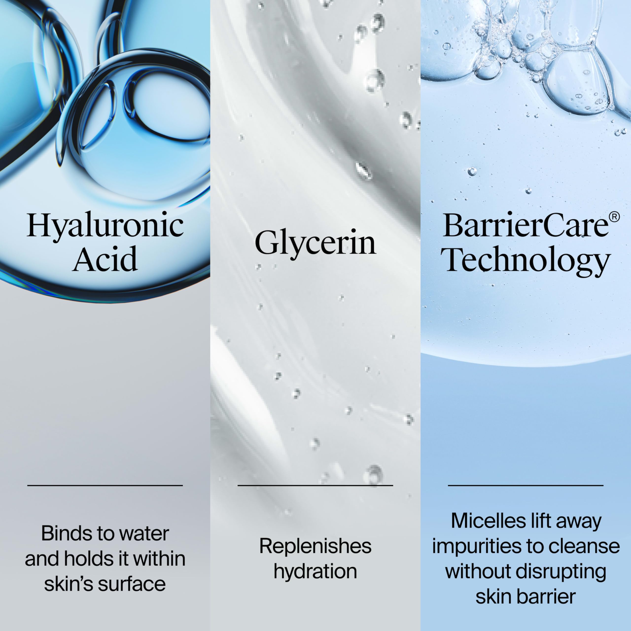 Neutrogena Hydro Boost Face Wash, Fragrance Free, Hydrating Facial Cleanser with Hyaluronic Acid, Daily Foaming Face Wash & Makeup Remover, Hypoallergenic Gel Cleanser, 7.8 fl. oz
