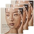 NACIFIC Rice Pepta Collagen Gel Facial Mask (Rice Peptide) 12EA Set | Overnight Hydrogel Care for All Skin Types, Hydrating, Firming, Elasticity, Pore Minimizing, Glass Glow Skin | Korean Beauty