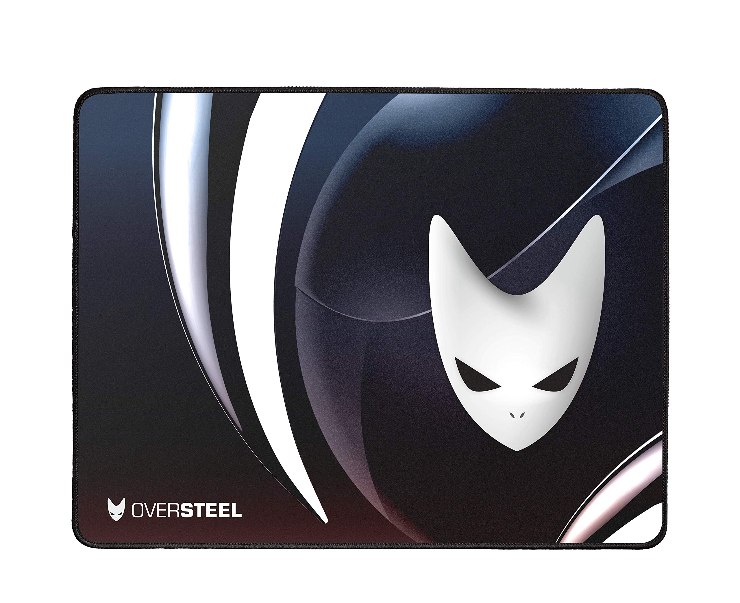 Oversteel - MAGNALIUM PC gaming mouse pad, size L (450 x 350 x 4 mm), Black