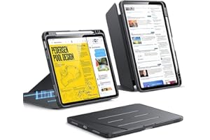 ESR for iPad Air 11 Inch Case M4/M3/M2 (2026/2025/2024), iPad Air 5th/4th Gen (2022/2020), Vertical Stand Cover, Multi Stand 
