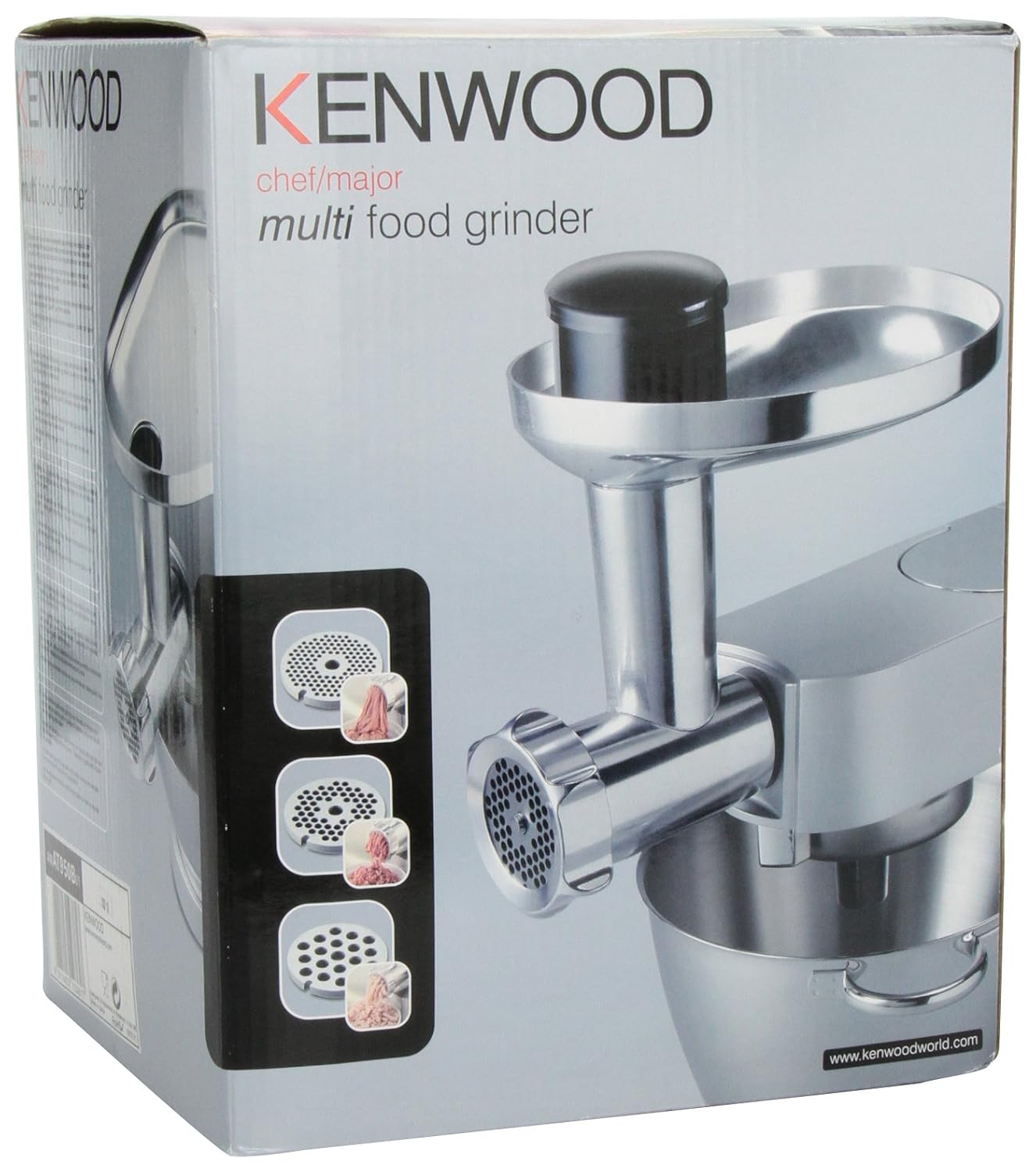 Kenwood Mincer Meat Grinder Attachment Sausage Adaptor Maker Chef Major