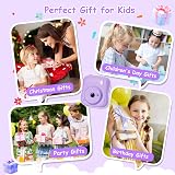 Hangrui Kids Camera Instant Print 14MP 32GB Card 1080P Video 3 Roll Paper view 8