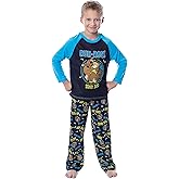 INTIMO Scooby-Doo Boys' Scooby Shaggy Ruh-Roh! Raglan Sleep Pajama Set