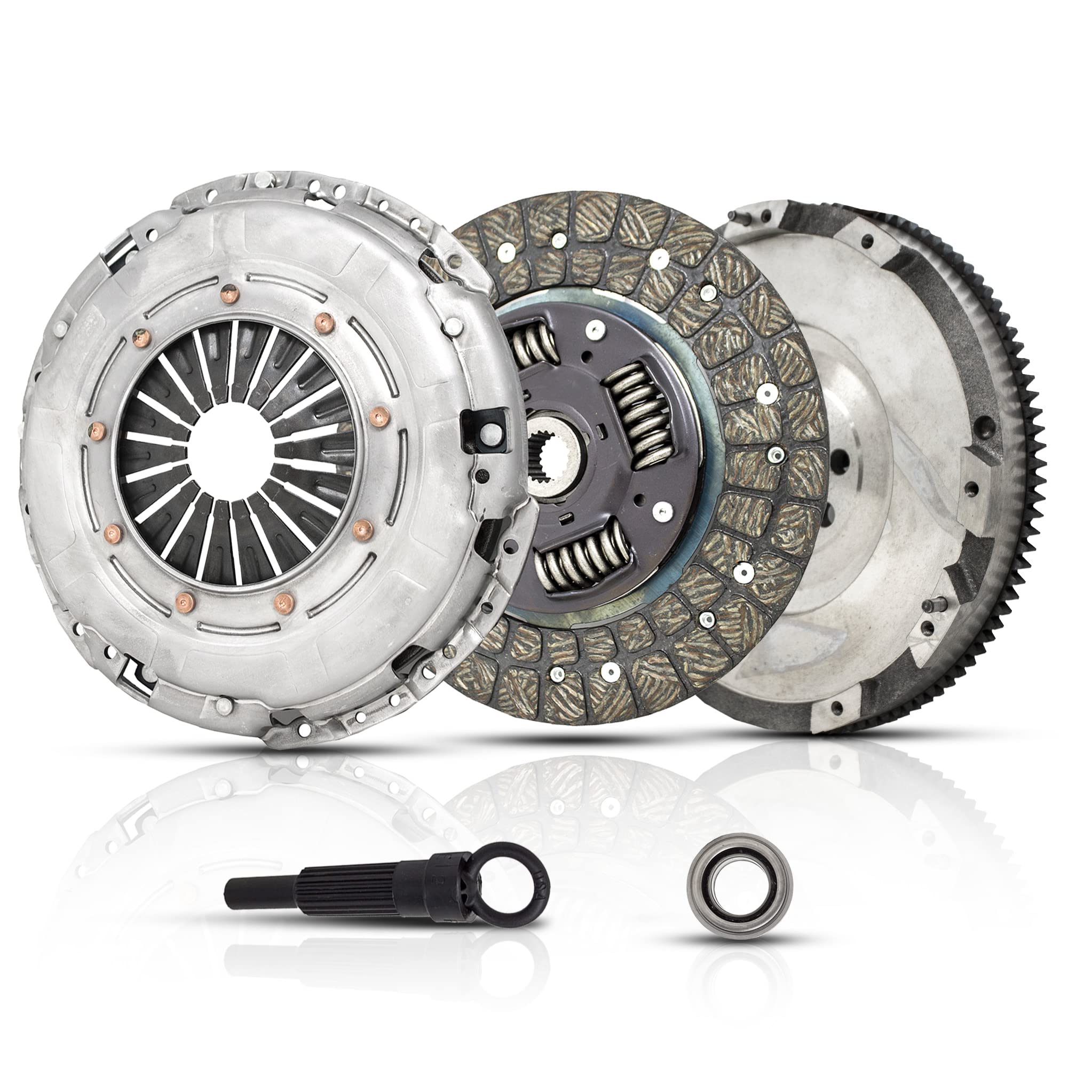 Clutch Kit with Flywheel for 11-16 Elantra, Forte, Soul 1.8L 2.0L | OEM Replacement