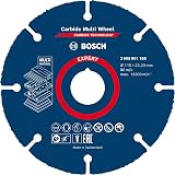 Bosch EXPERT Carbide Multi Wheel Cutting Disc 115 mm 22.23 mm bore