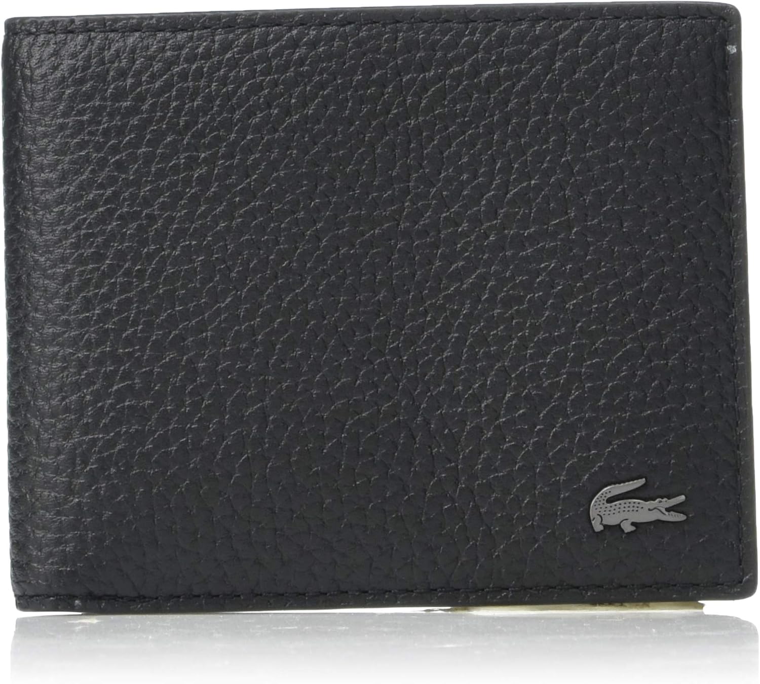 Lacoste Men's Leather Billfold Wallet, Noir, One Size Amazon.ca Shoes
