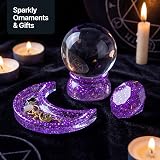 Hemway Fluorescent Purple Glitter Shaker Extra Chunky 130g view 7