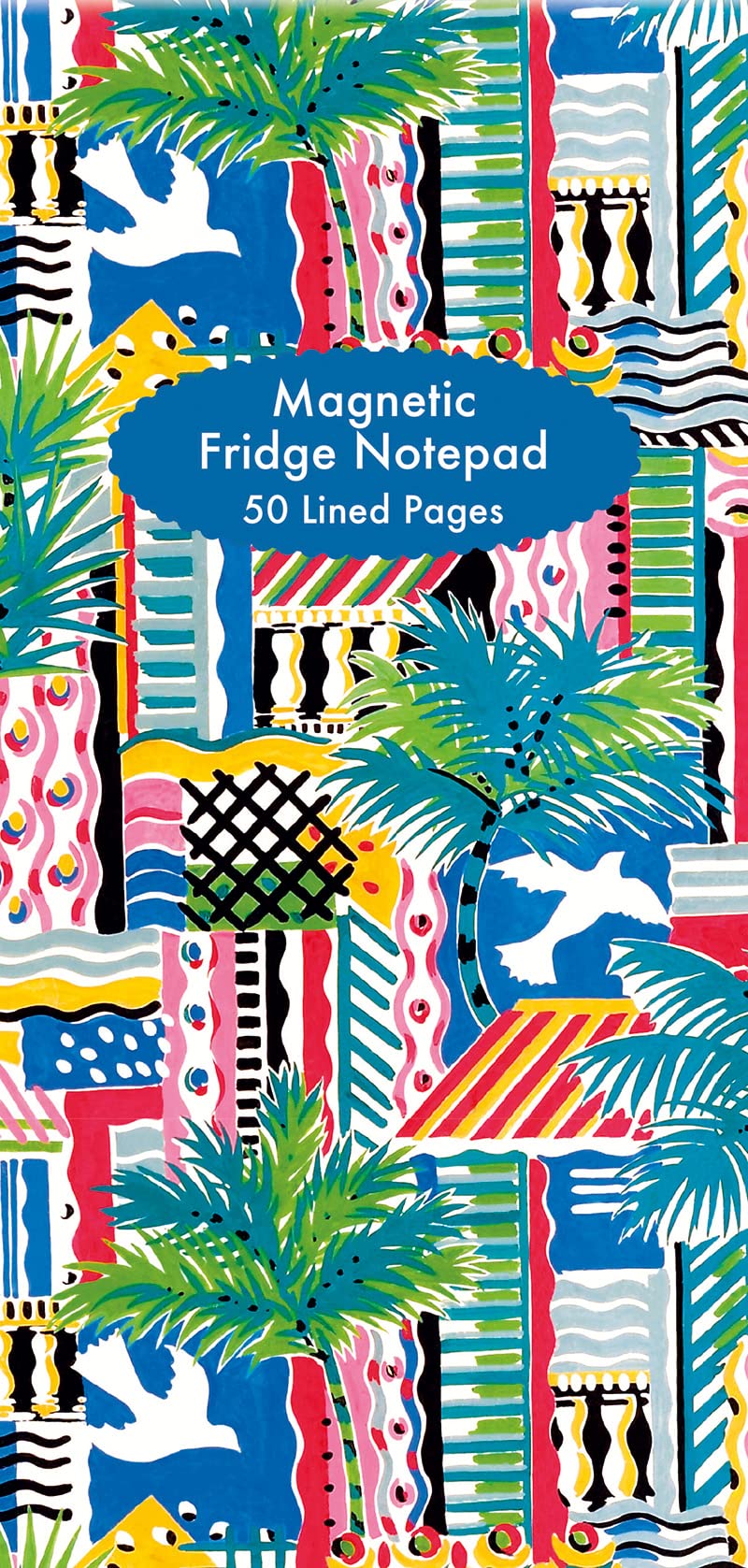 Museums & Galleries Sarah Campbell Designs Cote D'Azur Magnetic Fridge Notepad (10 x 21 cm)