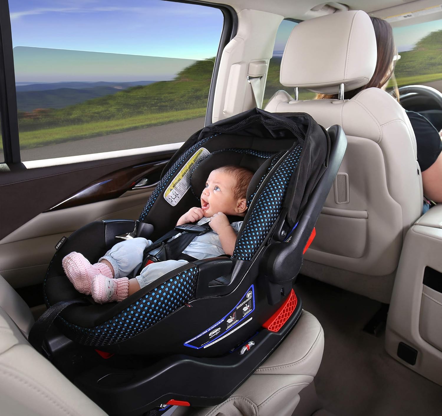 cowmooflage infant car seat