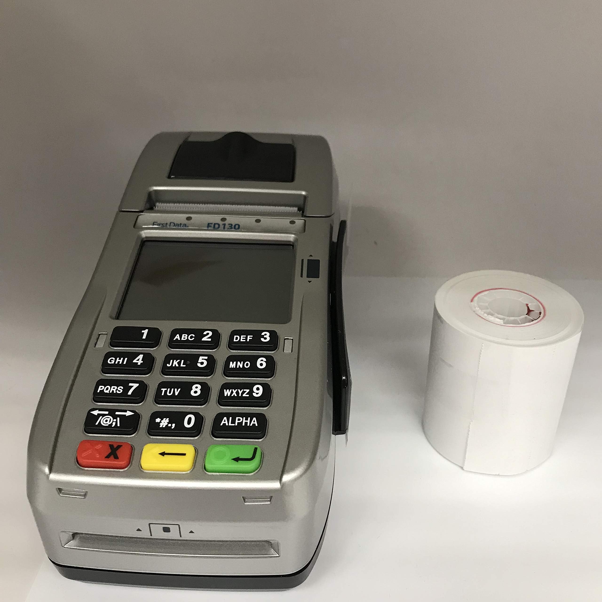 FD130 Credit Card Terminal with 2 1/4" x 85' Thermal Paper (12 Rolls) Bundle