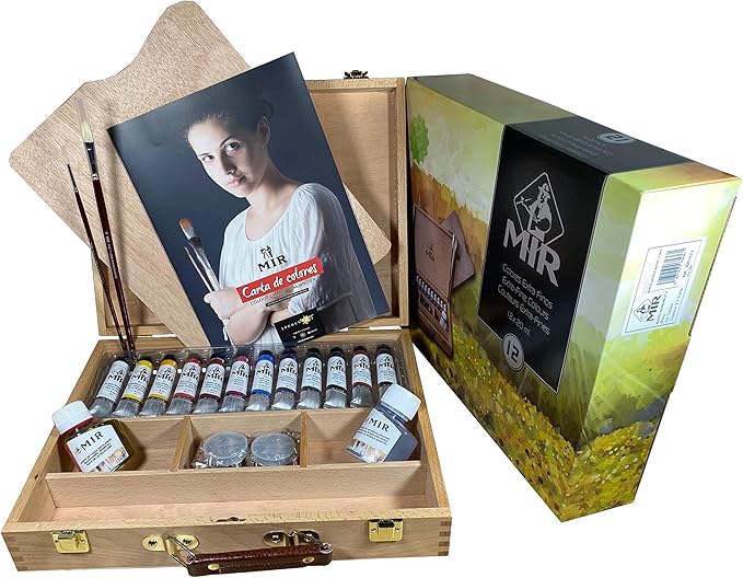 CAJA ACADEMIA Nº4 MIR OLEOS: Amazon.es: Hogar