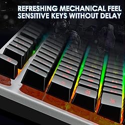 Beastron RGB Backlit Gaming Keyboard with Mouse