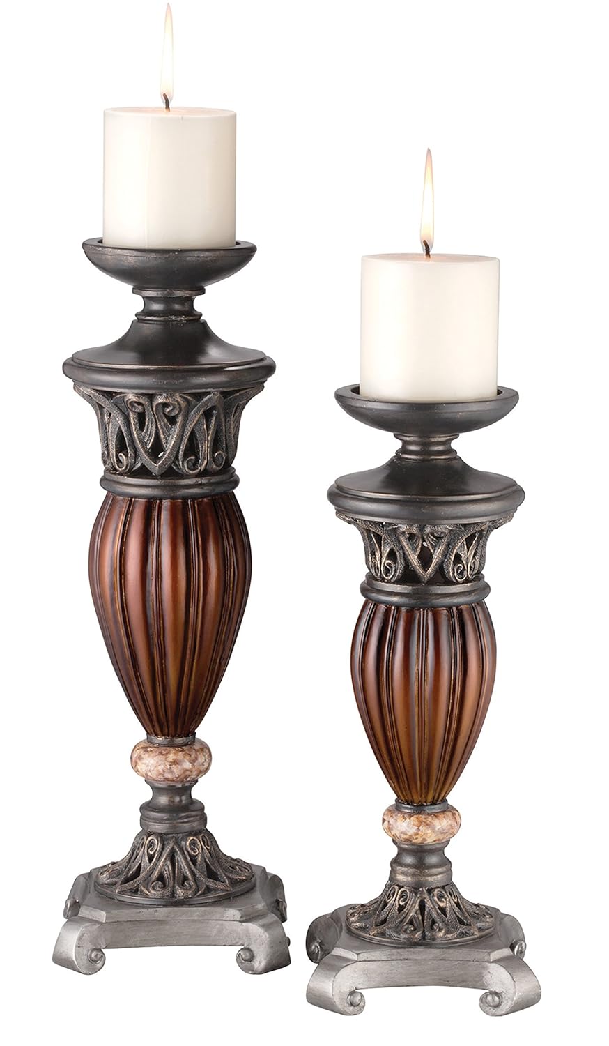 OK Lighting Candle Holder Set, 16"