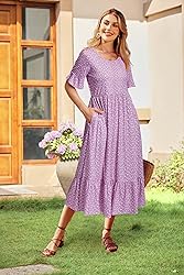 STYLEWORD Women's Summer 2025 Casual Short Sleeve