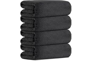 JUNSEY Black Bathroom Towels Set Of 4, 35x70 Inches Oversized Bath Towels Extra Large Microfiber Shower Towels Textured Ultra Soft Absorbent Quick Dry Towel Bath Sheets Towels For Adults Bathroom Hotel Spa