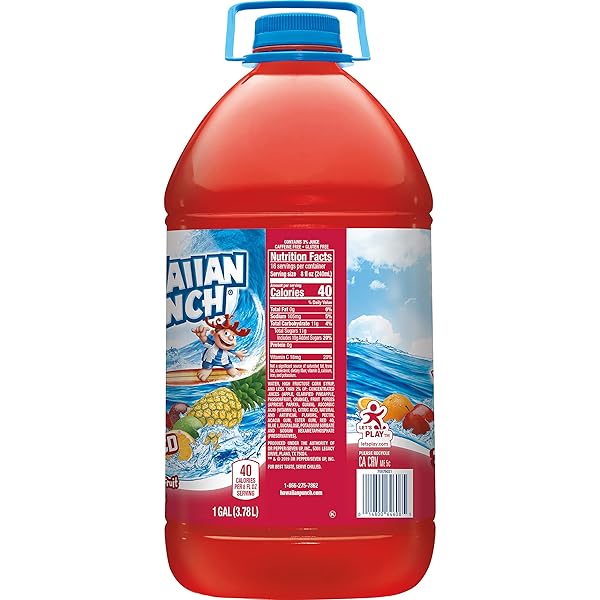 HAWAIIAN PUNCH, FRUIT JUICY RED, 128 FL OZ BOTTLE