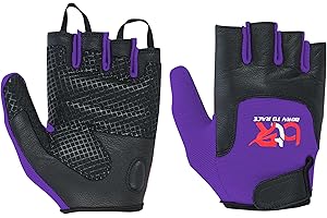 BTR BORN TO RACE Kids Wheelchair and Cycling Gloves – Fingerless Leather Palm Gloves for Boys and Girls – Durable Long Thumb Design for Mobility, Wheelchair, and Bike Riding