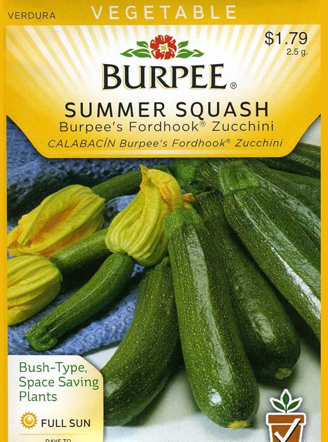 Burpee 56085 Squash, Summer Burpee's Fordhook Zucchini