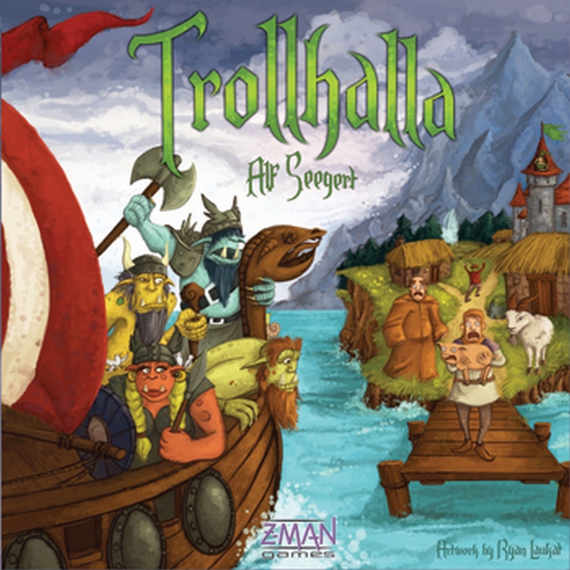 F2Z ENTERTAINMENT ZMG07061 Trollhalla Board Game