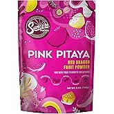 Suncore Foods Pink Pitaya Powder, Natural Pink Food Coloring Powder, Gluten-Free, Non-GMO, 5oz (1 Pack)
