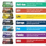 UltraGrime Family XXL Biodegradable 80 Clothwipes Pomelo Scented Pack of 2 view 5