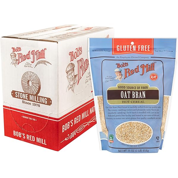 Amazon.com : Bob's Red Mill Gluten Free Oat Bran, 16 Ounce (Pack of 4) : Grocery & Gourmet Food Amazon.com : Bob's Red Mill Gluten Free Oat Bran, 16 Ounce (Pack of 4) : Grocery & Gourmet Food
