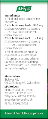A.Vogel Echinaforce Echinacea Drops 100 ml - Supports Immune System view 4