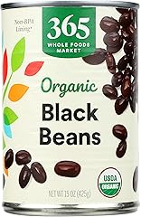 365 by Whole Foods Market, Beans Black Organic, 15 Ounce