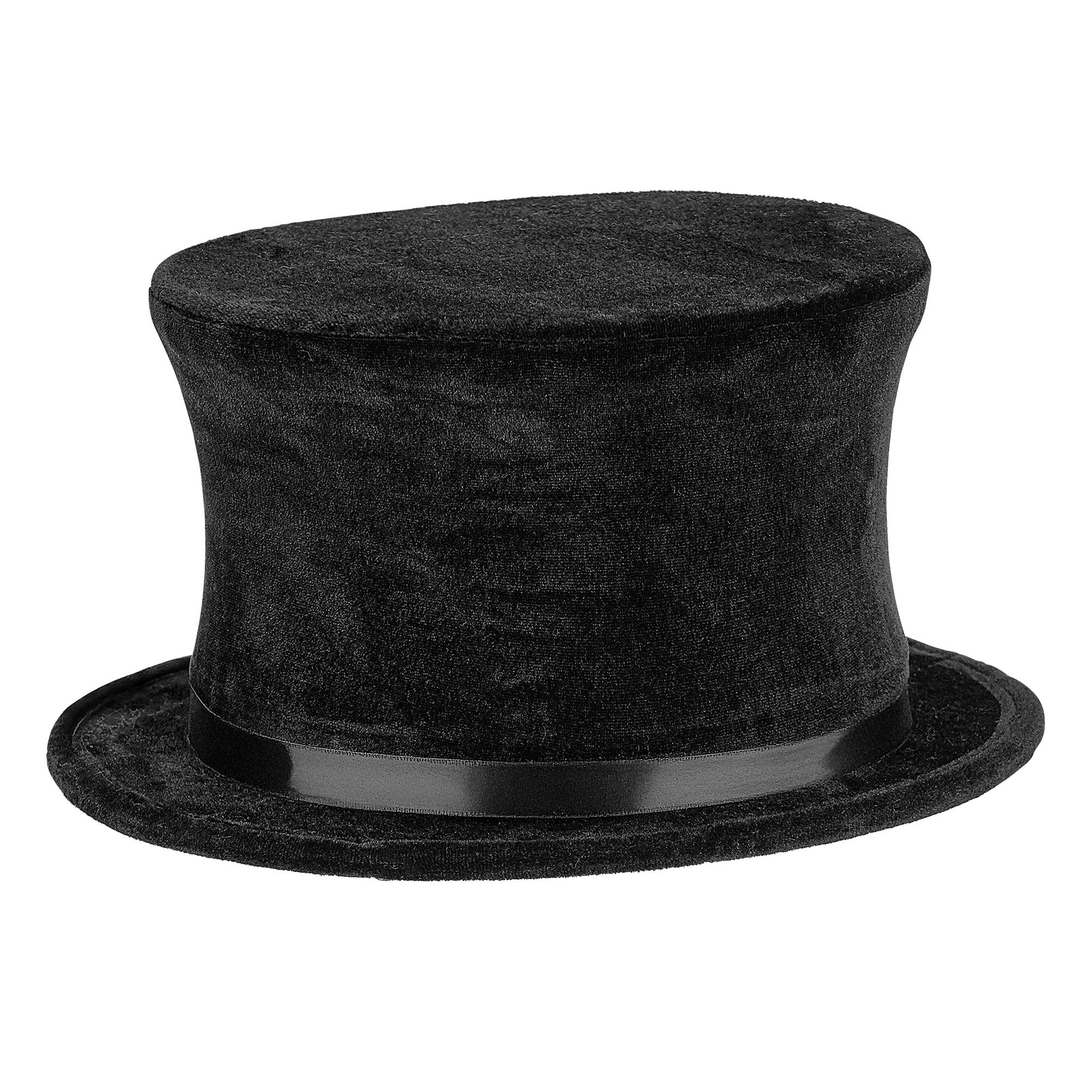 Widmann 00129 Folding Cylinder, Circus, Hat, Headgear, Carnival, Theme Party