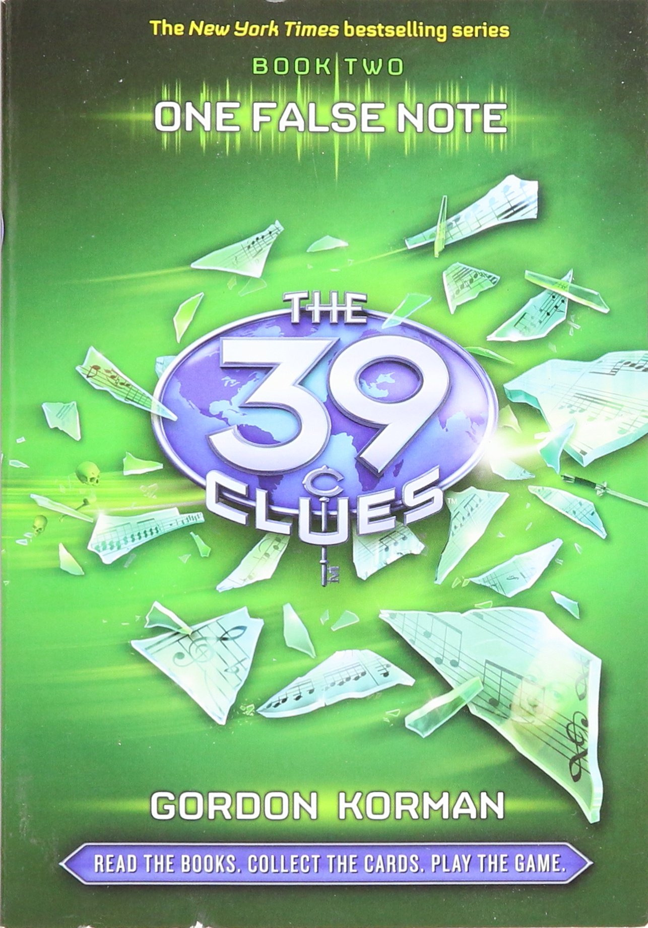 The 39 Clues One False Note Korman Gordon 9780545341318 Amazon Com Books