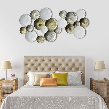 Buy Craftter 20 Mix Finish Circles Decorative Metal Wall Art Wall