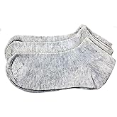 Women's Flax Linen Ankle Socks Quick-Drying Finely Made Mesh-knitted (XL, 5-pack)