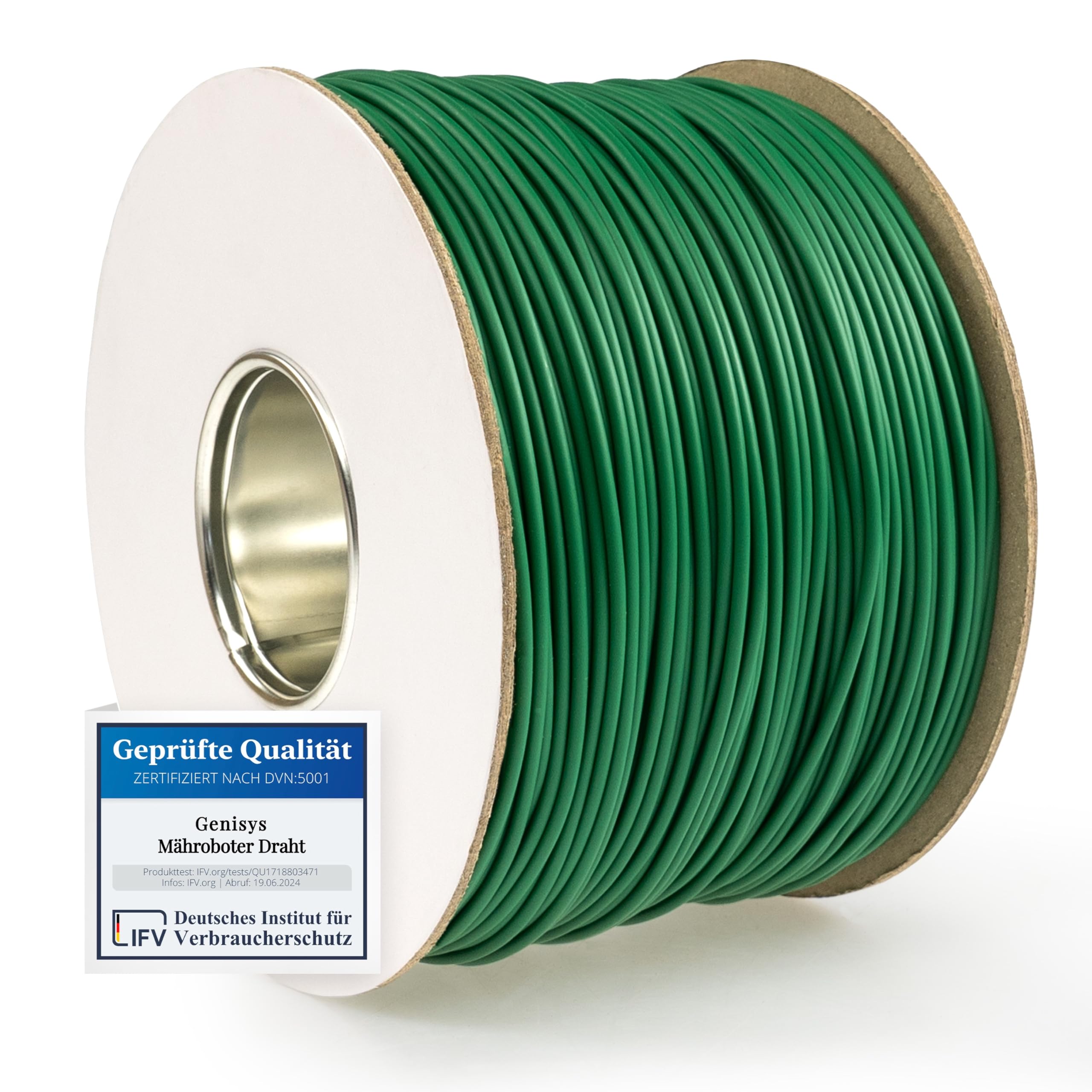 G greengrass tools Boundary wire for robotic lawn mower cable - compatible with Gardena Husqvarna Automower Worx Yard Force - high graded tinned aluminum - Ø2.7mm, Length:50m