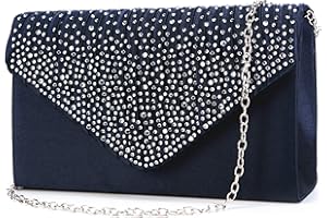 Nodykka Purses and Handbags Envelope Evening Clutch Crossbody Bags Classic Wedding Party Shoulder Bag for Women