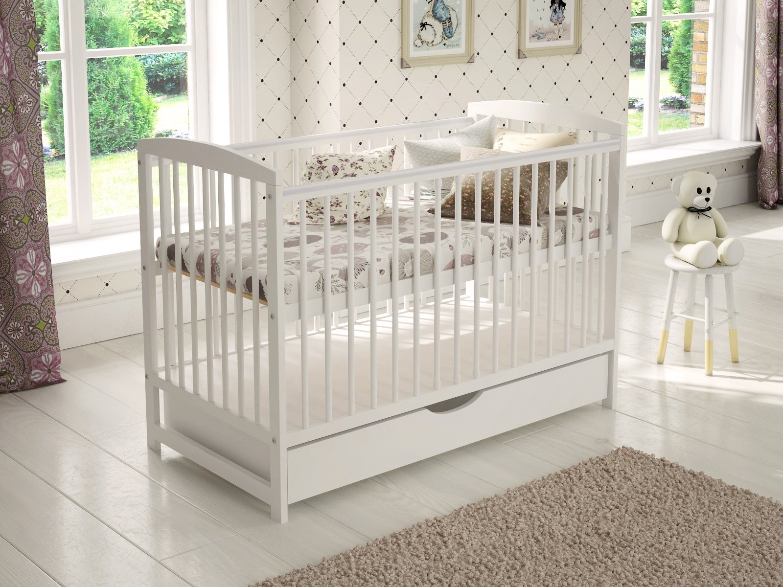 baby cot barrier
