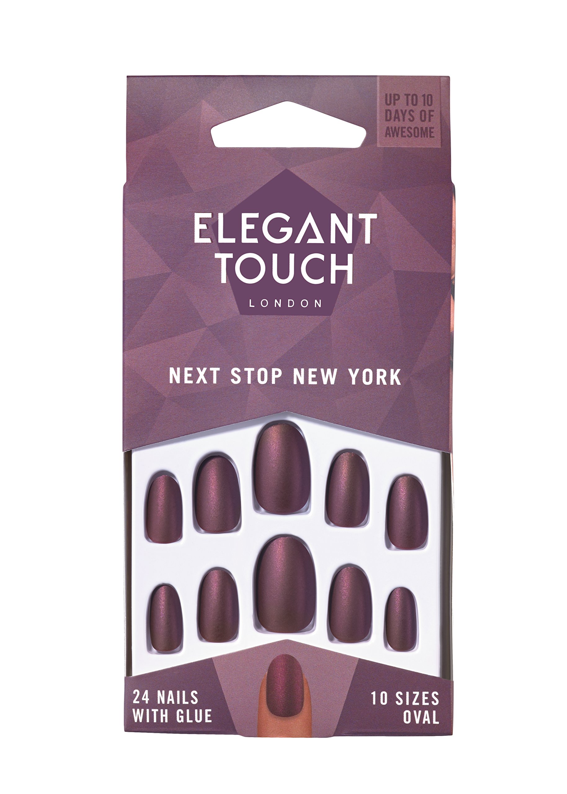 Colour Nails - Next Stop New York - Oval Shape