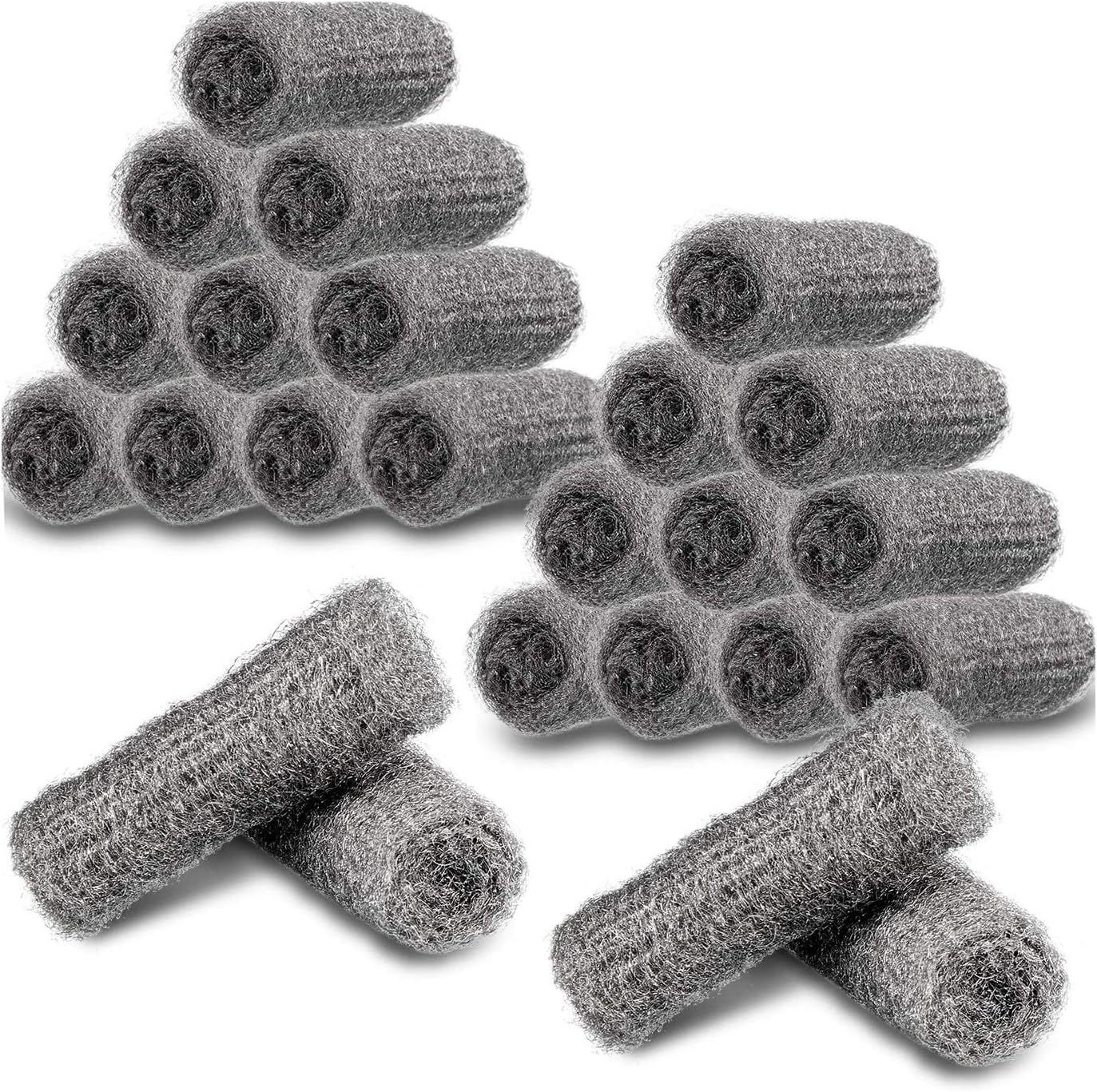 CYH Steel Wire Wool, 24 Pieces 0000 Steel Wool