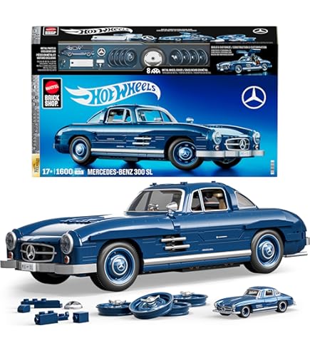 正規品　Hot Wheels Mercedes-Benz 300 SL Amazon.com: DieCast Hotwheels Benz 300 SL - HW Speed Graphics 9/10