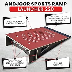 Andjoor Skateboard ramp Bike ramp Scooter ramp