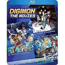 Digimon The Movies 1-3 Collection [Blu-ray] | Amazon.com.br