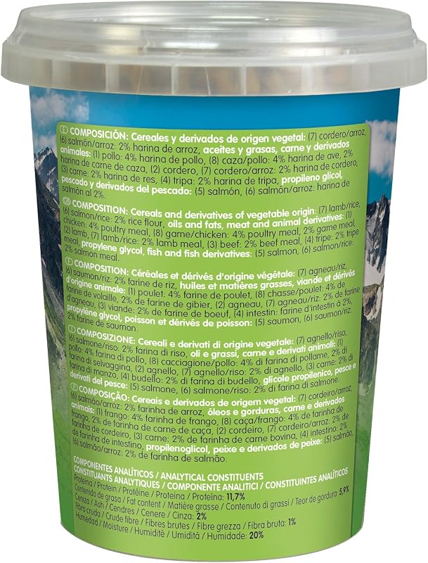 , Snacks Macios para Cães Ossos de salmão 300 g
