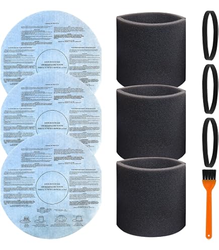 4 Filtri Sostitutivi VRC2 Per Aspirapolvere Vacmaster 1,5-3,2 Galloni – Compatibili AA155, AA255, AA256, VOM205P