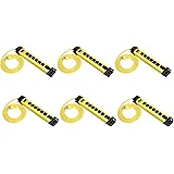 AmazonCommercial Heavy Duty Metal Surge Protector Power Strip, 6 PACK, Yellow