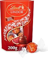 Lindt Lindor Blood Orange Milk Chocolate Truffles Box 200g 16 Balls