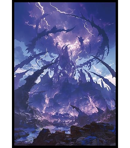 Amazon.com: MTG Card Sleeves - Black Hole Damnation - Ultra Clear Front &  Matte Finish Back, 100 Count Standard Size Matte Art Sleeve for Magic The  Gathering : Toys & Games