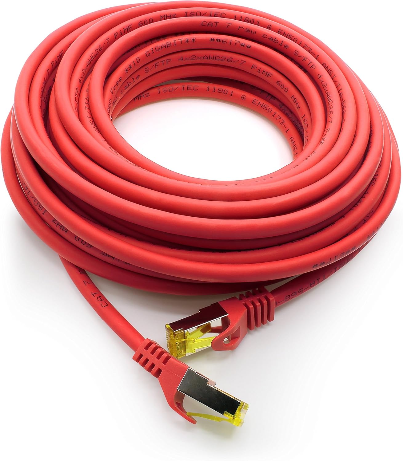 Cat.7 Patch Cable Set, S/FTP (PiMF) Ethernet LAN Network Cables, 10 Gigabits/10000 Mbps, High Speed - Image 5