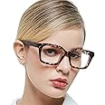 MARE AZZURO Blue Light Blocking Reading Glasses Women Computer Readers 0 1.00 1.25 1.50 1.75 2.00 2.25 2.50 2.75 3.00 3.50 4.00 5.00 6.00 (Demi, 2.5)